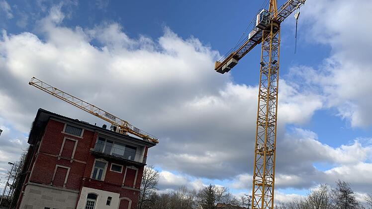 Sonntagsanger, ehemaliges Wormser- beziehungsweise Pfiffer-Areal:  Hier entsteht jetzt ein neues Hotel für Coburg.Foto:Oliver Schmidt