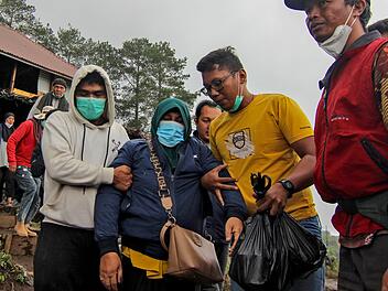 Marapi Vulkanausbruch