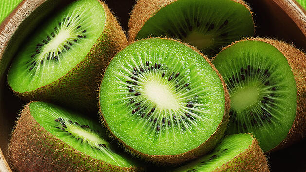 Kiwis sind reich an Vitamin C und wichtigen N&auml;hrstoffen, die das Immunsystem st&auml;rken und die Verdauung unterst&uuml;tzen, jedoch k&ouml;nnen sie bei manchen Menschen allergische Reaktionen hervorrufen.