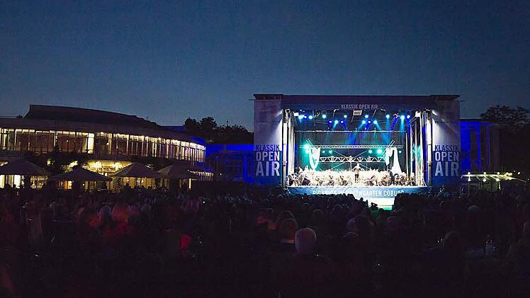 Impressionen vom Coburger Klassik-Open-Air im RosengartenFoto: Albert Höchstädter
