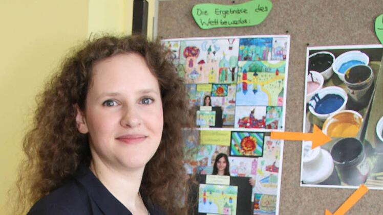 Kunsterzieherin Mira Mayek Foto: Sonny Adam