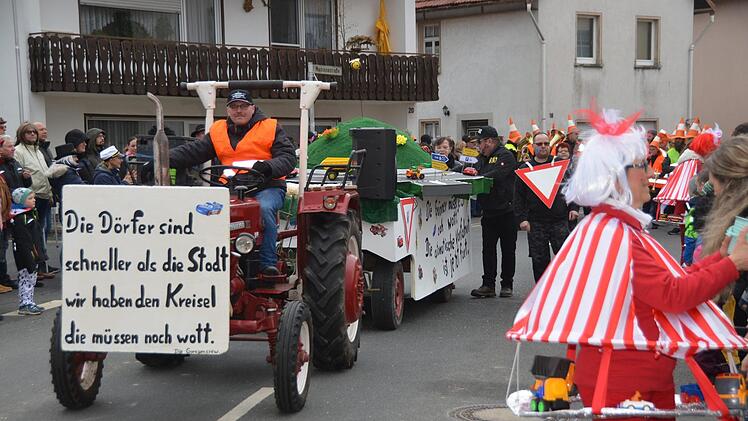 Faschingszug von Lauter nach Katzenbach Peter Rauch