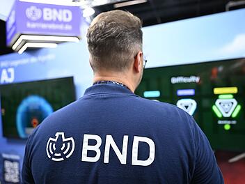 BND-Messestand bei der Gamescom