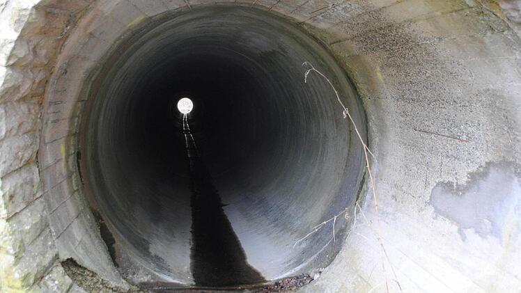 Unerwartet gut in Schuss zeigte sich der Kanal in der Bergseestraße nach einer Kamerabefahrung.  Foto: Evelyn Schneider