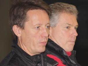 Martin Reichert (links) wird Nachfolger von Lubos Thür (rechts) als Trainer des ESC Haßfurt.