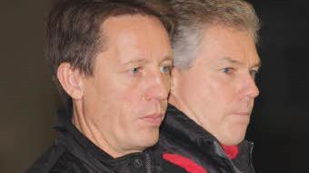 Martin Reichert (links) wird Nachfolger von Lubos Thür (rechts) als Trainer des ESC Haßfurt.