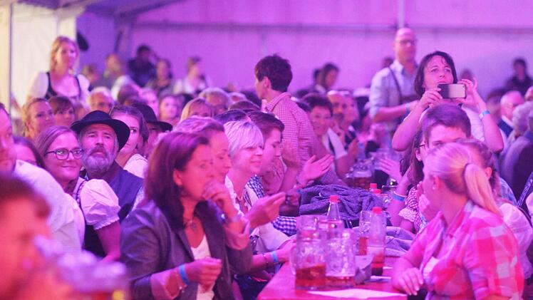 Impressionen vom "Oktopafest" mit der "Original Prinz Albert Blasmusik" in Coburg.Foto: Jochen Berger