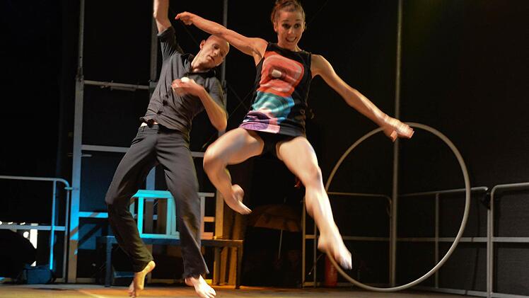 Stefan Sing und Cristina Casaddio. Foto: Ronald Rinklef