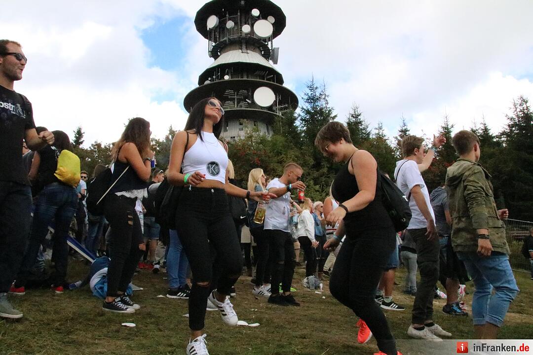 Beats am Berg 2016 - Techno-Party auf dem Ochsenkopf