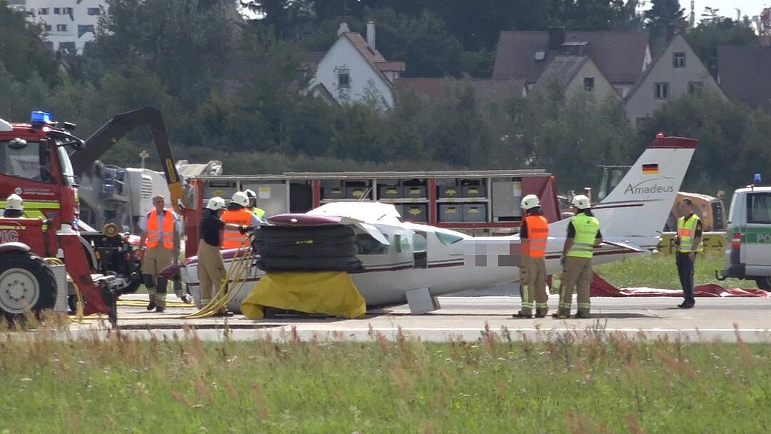 Cessna muss in Nürnberg notlanden - niemand verletzt