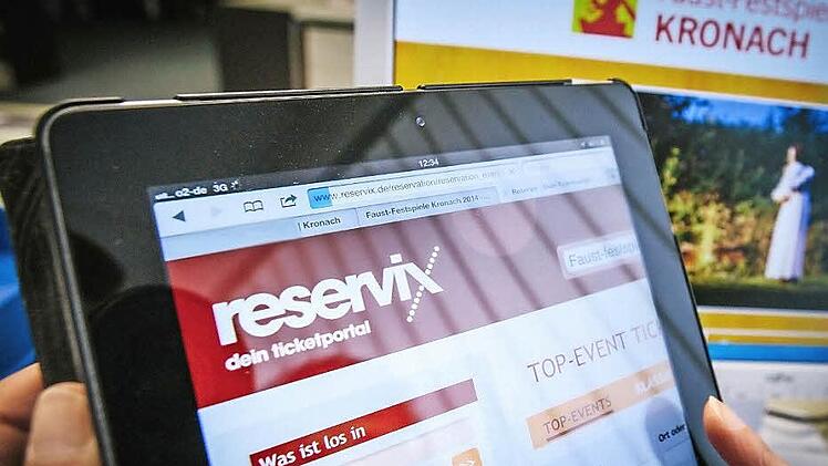 Das Online-Ticket-Portal wird künftig Karten für die Faust-Festspiele anbieten. Foto: Hendrik Steffens