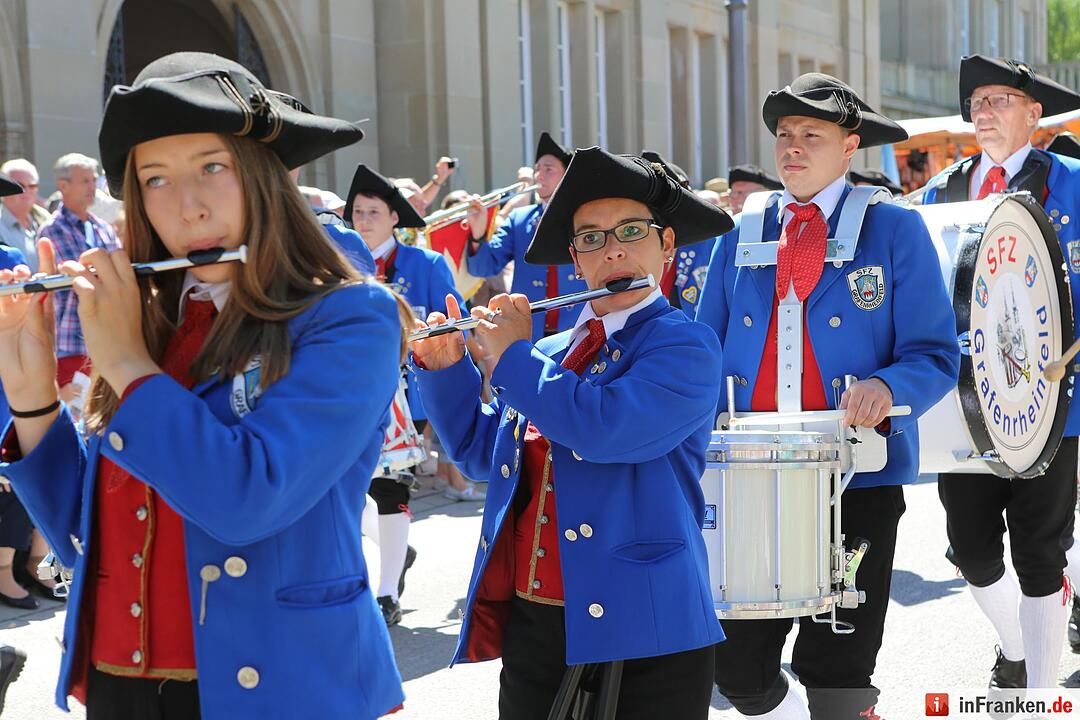 Rakoczyfest in Bad Kissingen mit Umzug; Foto: Barbara Herbst