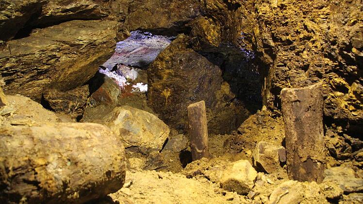Geologen kommen im Besucherbergwerk Kupferberg auf ihre Kosten.  Foto: Sonny Adam