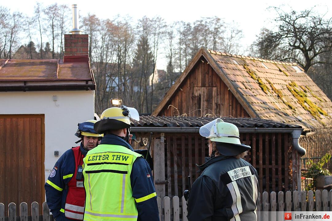 Gasexplosion in einem Wohnhaus