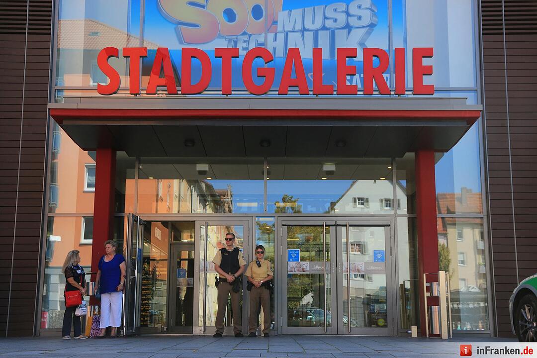 Verdächtige Person in Schweinfurter Stadtgalerie