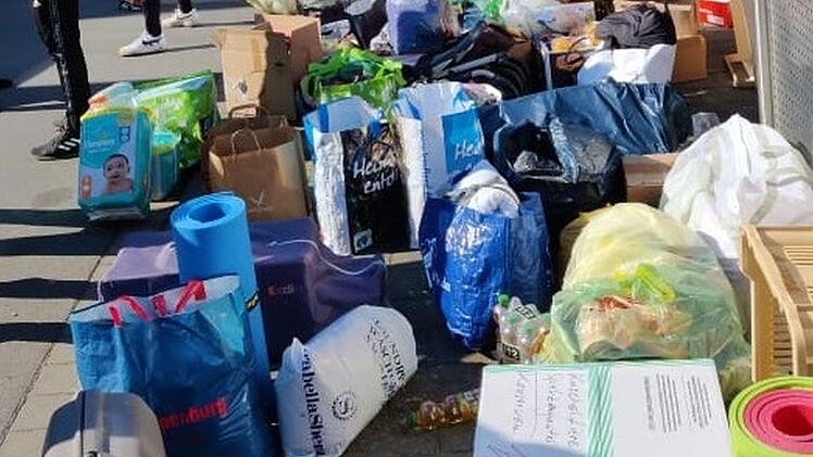 Erlangen: Abartiger Fund bei Sammlung für Ukraine - "das ist echt makaber"