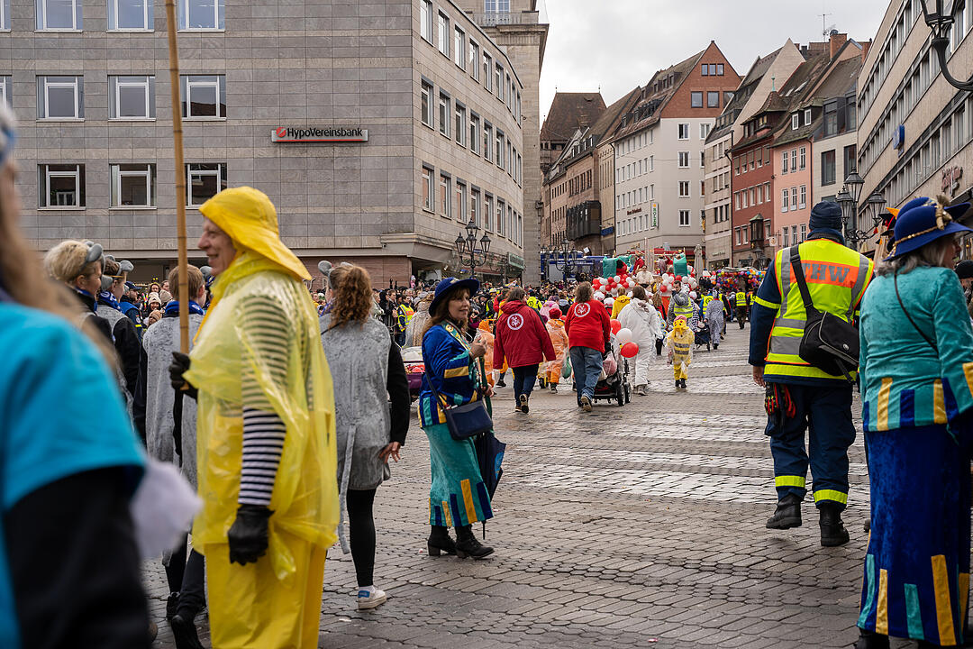 Der traditionelle Umzug zog ca. 70.000 Faschingsfreunde an.