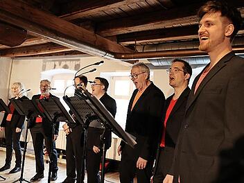 Die Stimmband besteht aus einem Dutzend stimmgewaltiger Musiker. Nach der Pandemiepause zeigten sich die Männer und Frauen in Bestform.