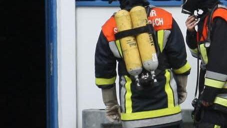 Atemschutzgeräteträger im Einsatz