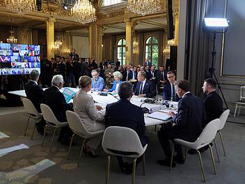 Ukraine-Krieg - Treffen der Unterstützerstaaten in Paris