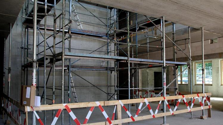 Am Erweiterungsbau der Carl-Platz-Schule wurde Richtfest gefeiert.  Foto: Richard Sänger