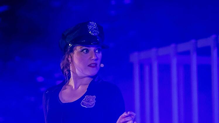 Die Musical Comedy "Blues Brothers in Prison" feierte Premiere auf der Waldbühne Heldritt.Foto: Jochen Berger