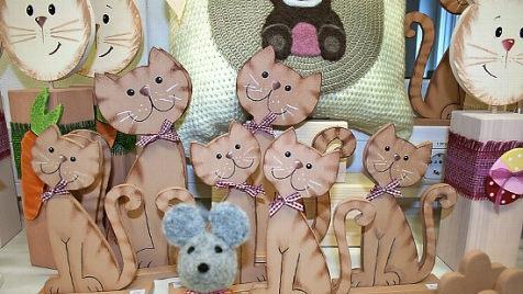 Auch diese Katzen freuten sich auf ein neues Zuhause.