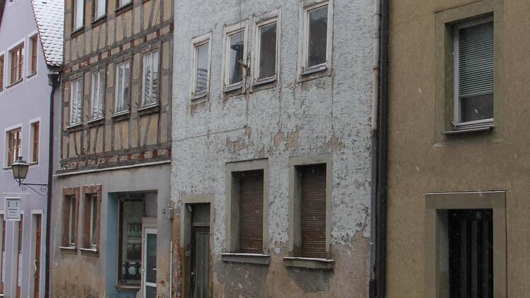 Leerstände gibt es auch in Münnerstadt.