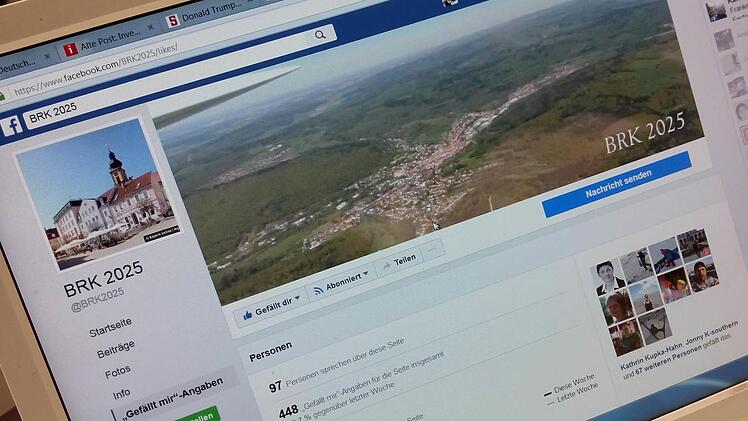 Facebook-Auftritt von "BRK 2025"; Foto: Ulrike Müller