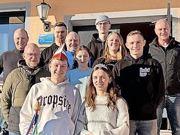 Sind mit Begeisterung dabei: Manuel Vorndran, Alexander Pf&uuml;lb, Nico Schlereth, Steffen Schlereth, Lea Pf&uuml;lb, Frederik Schmitt, Fiona Metz, Rico Seller, Sophia L&ouml;ffler, Dennis Pf&uuml;lb und Roland Kleinhenz.