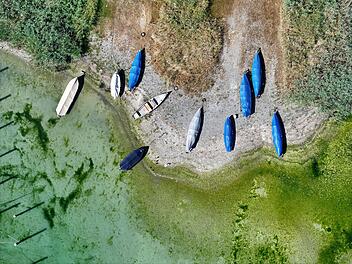 Bodensee hat Niedrigwasser