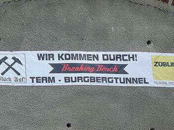 Mit dem Durchbruch des Tunnels am Erlanger Burgberg wird es bis zur Bergkirchweih wohl doch nichts mehr. Foto: Christian Bauriedel