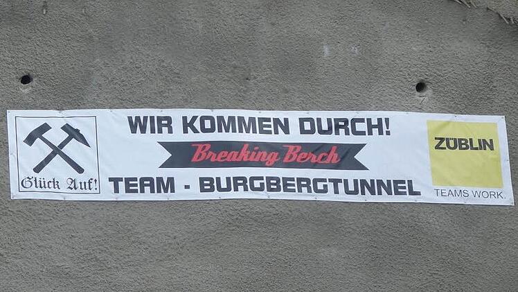Mit dem Durchbruch des Tunnels am Erlanger Burgberg wird es bis zur Bergkirchweih wohl doch nichts mehr. Foto: Christian Bauriedel