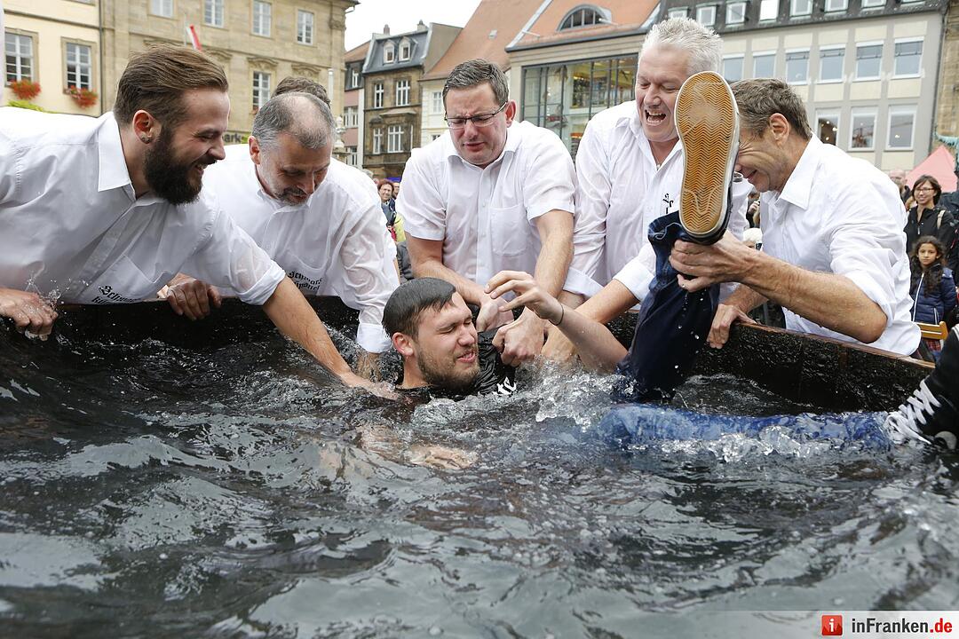 Gautschfeier 2015 der Mediengruppe Oberfranken in Bamberg