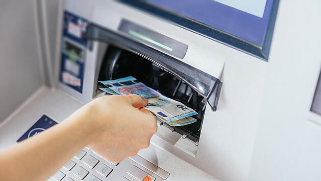Geldautomat, Verdi, Streik, Bargeld