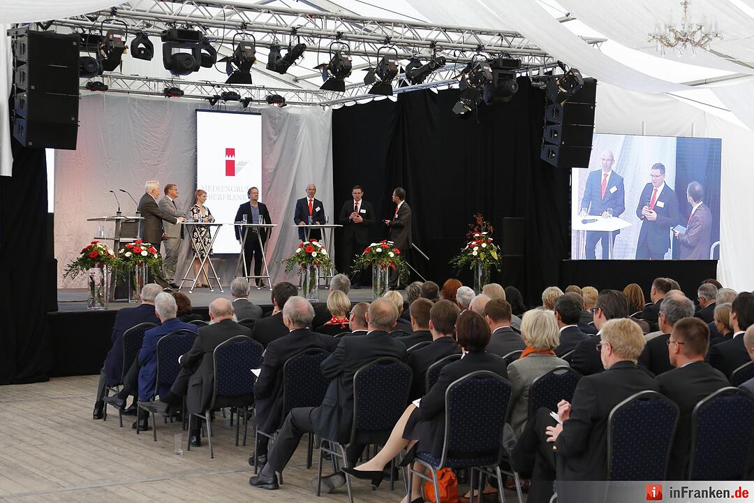 Das neue Druckzentrum der Mediengruppe Oberfranken wurde eröffnet