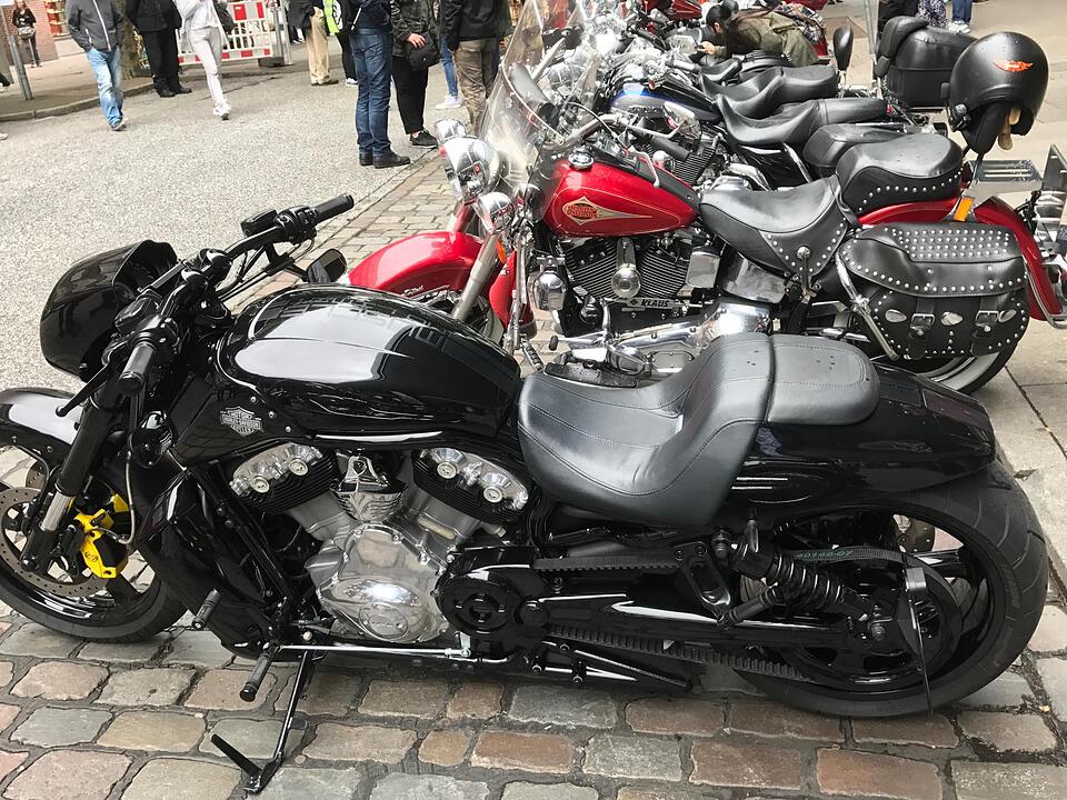 Harley-Davidson-Treffen in Hamburg