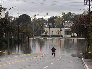 Extremwetter in Kalifornien