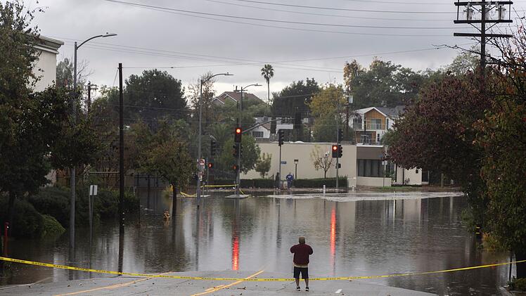 Extremwetter in Kalifornien