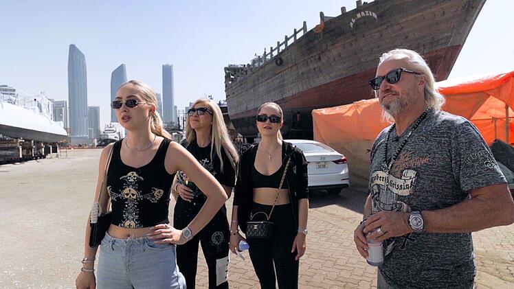 Stress gibt es auch mit der Luxusjacht "Indigo Star".