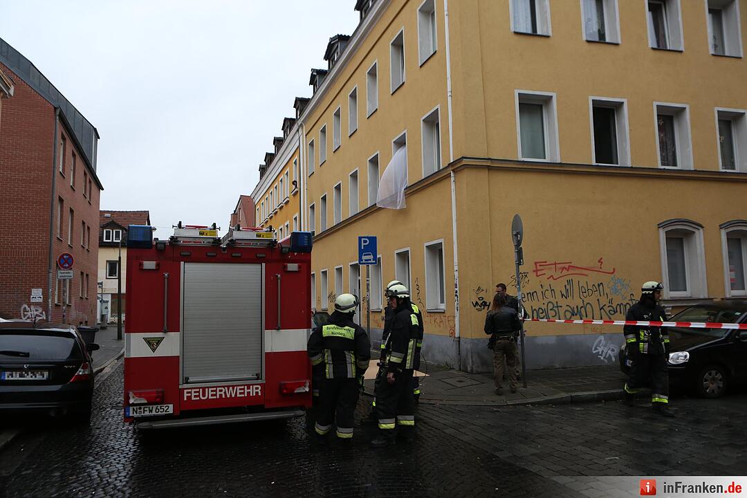 Feuer in Gostenhof: Sechs Menschen  verletzt