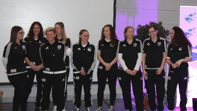 Ein Teil der Damenmannschaft