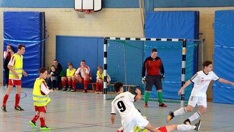 Spielszene aus der Partie Bad Bocklet gegen Untererthal. Foto: Peter Rauch