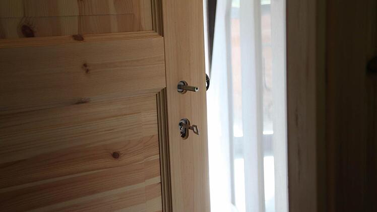 Die Tür zum Studio hat noch keine Klinke. Fotos: Ulrike Müller