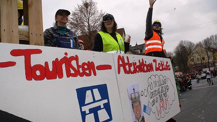 Sinntaler Faschingszug  Foto: Steffen Vetter