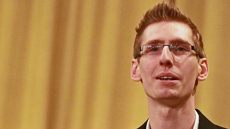 Bei seinem Konzert-Debüt im Casimirianum beeindruckte Andreas Wolff mit einem Programm unter dem Motto "Best of Ludovico Einaudi".Foto: Jochen Berger