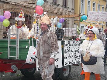 Eier von glücklichen Birklinger Hühnern