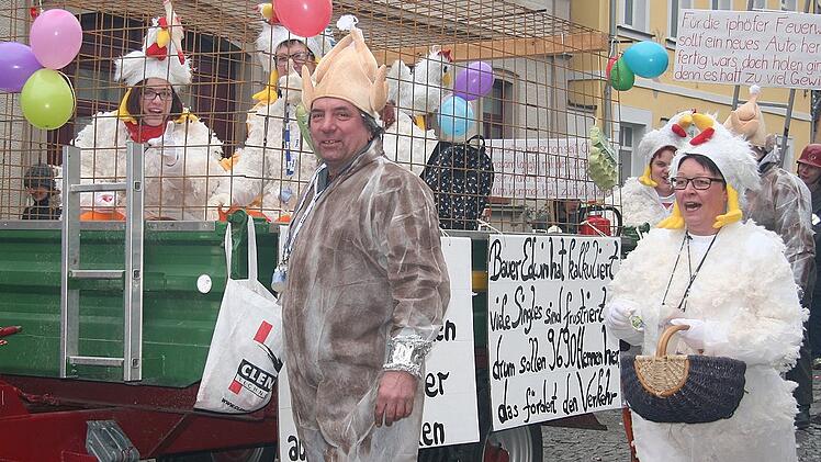 Eier von glücklichen Birklinger Hühnern