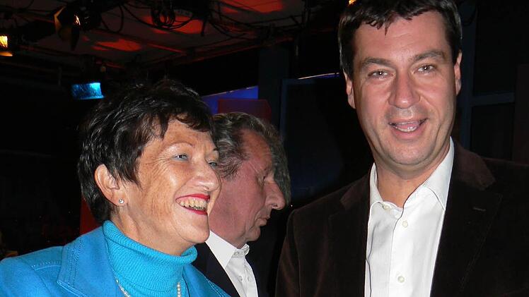 Sie treffen sich heuer bei der Bierwoche auf dem EKU-Platz: die Landtagsvizepräsidentin Inge Aures (SPD) und der neue bayerische Ministerpräsident Markus Söder (CSU), der 2018 auch das Kulmbacher Traditionsfest eröffnet. Foto: Archiv