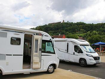Der neue Wohnmobilstellplatz heißt "Vesteblick" und den können Gäste von hier aus auch genießen.Ulrike Nauer